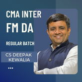 CMA Inter FM DA | Regular Batch by CS Deepak Kewalia | Dec 25 Exams